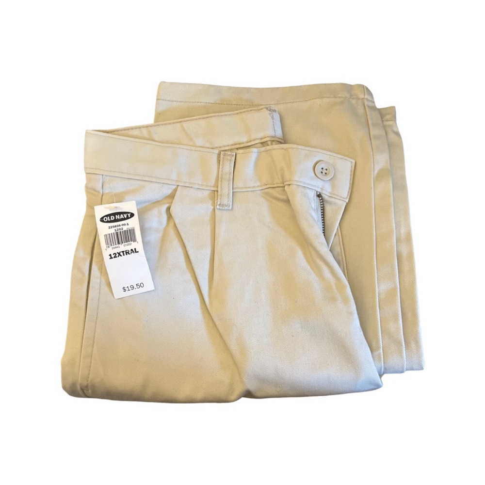 Old Navy Boys Khaki Pants. BRAND NEW